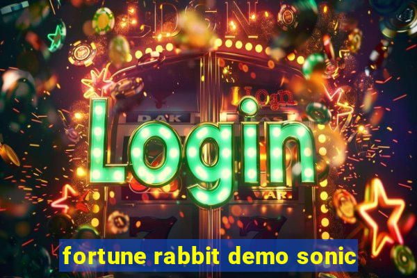 fortune rabbit demo sonic